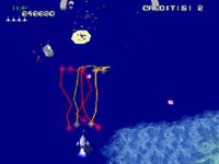 une photo d'Ã©cran de Xevious 3D sur Sony Playstation